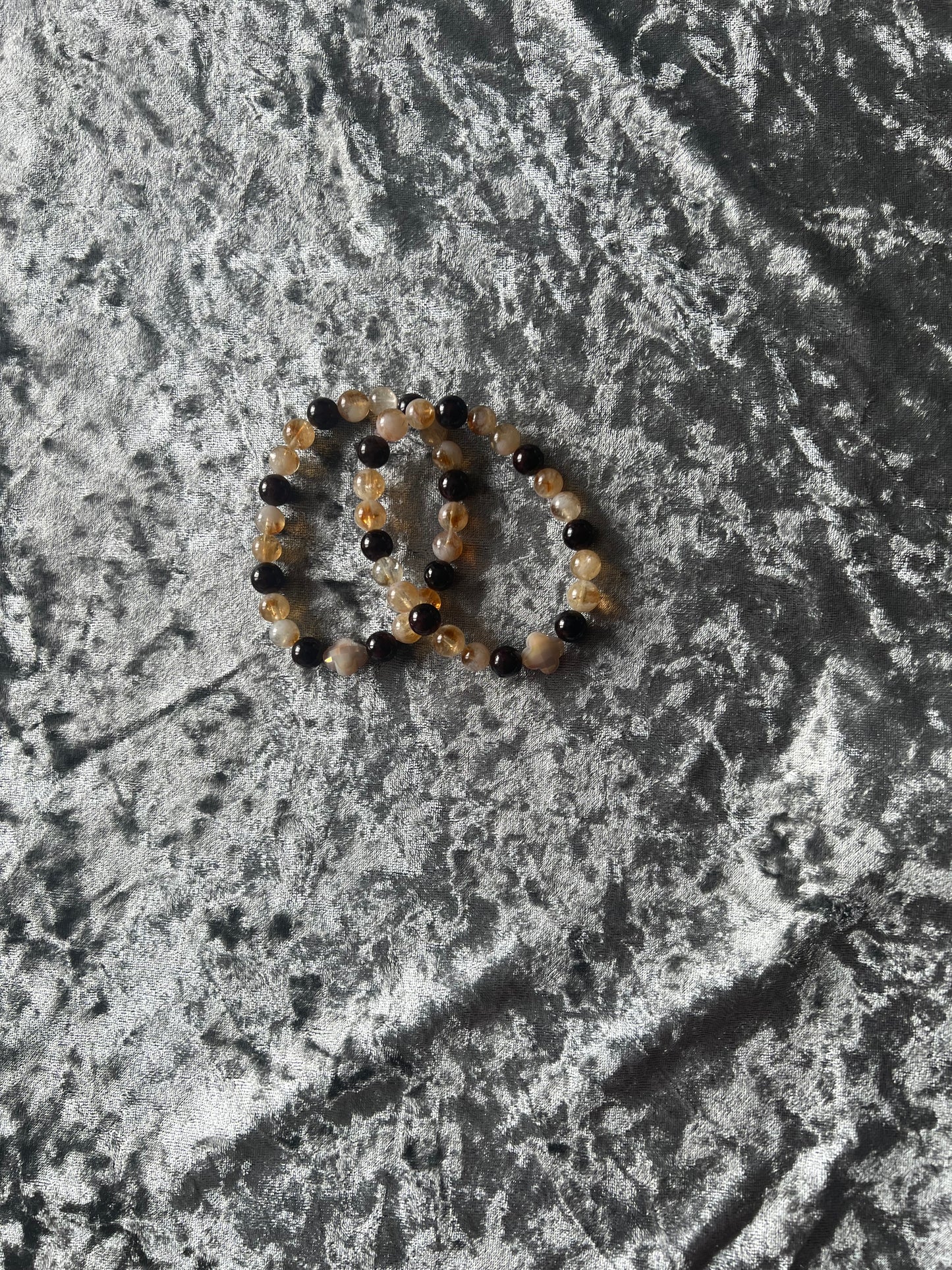 ✨ Jupiter Abundance + Protection Bracelet (Citrine & Garnet) ✨