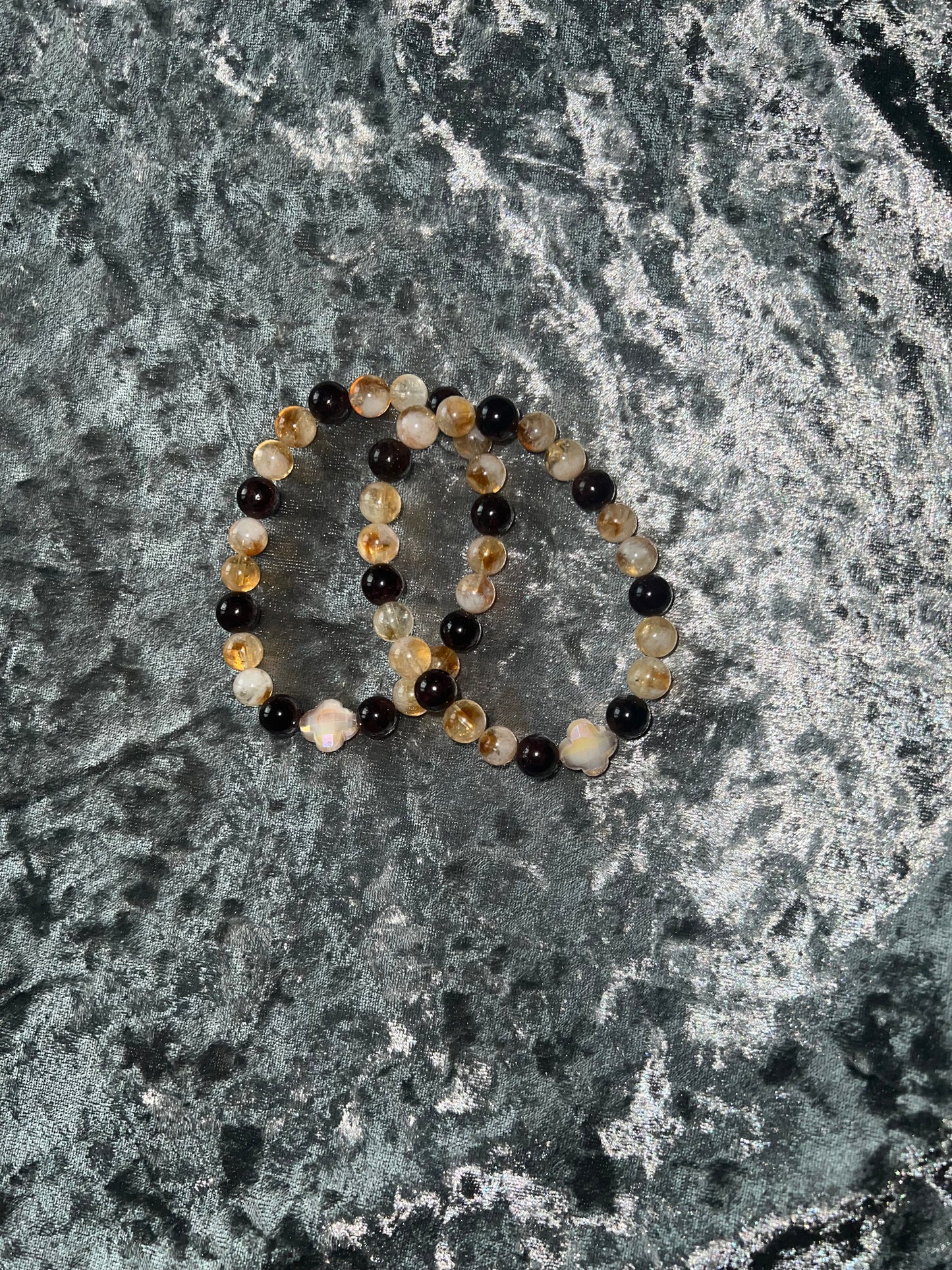 ✨ Jupiter Abundance + Protection Bracelet (Citrine & Garnet) ✨