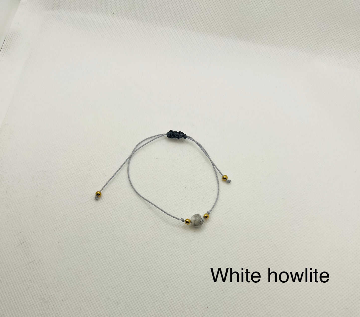 One piece gemstone bracelet