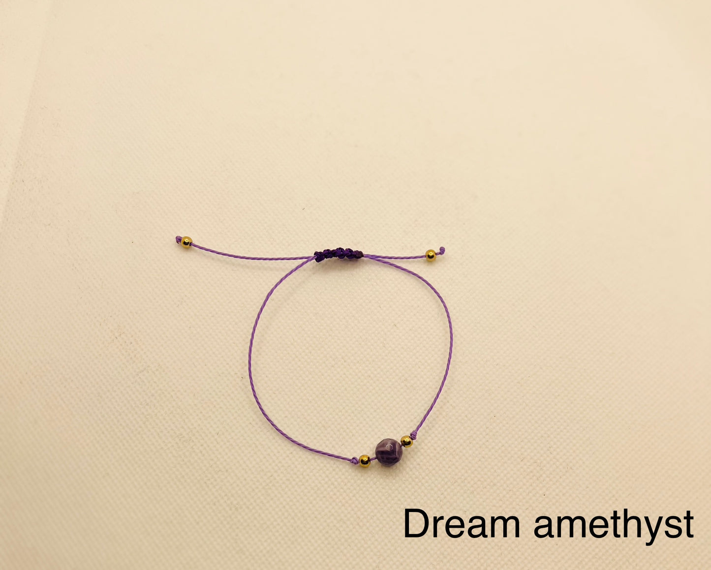 One piece gemstone bracelet