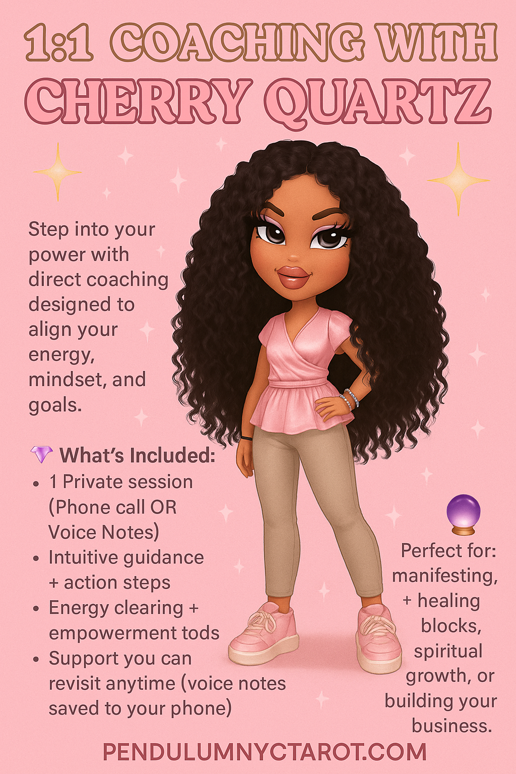 ✨ 1:1 Coaching with Cherry Quartz ✨
