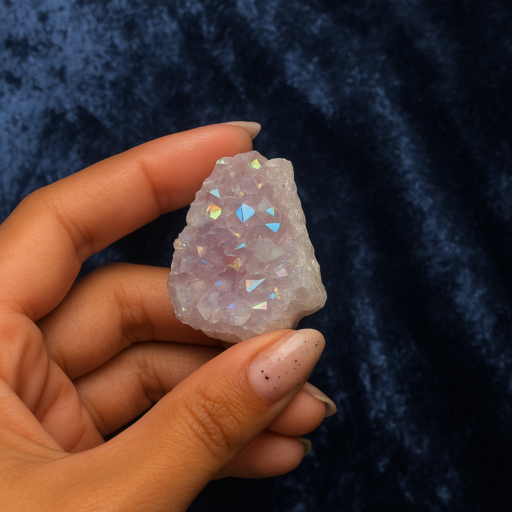 Amethyst Aura Crystal Cluster