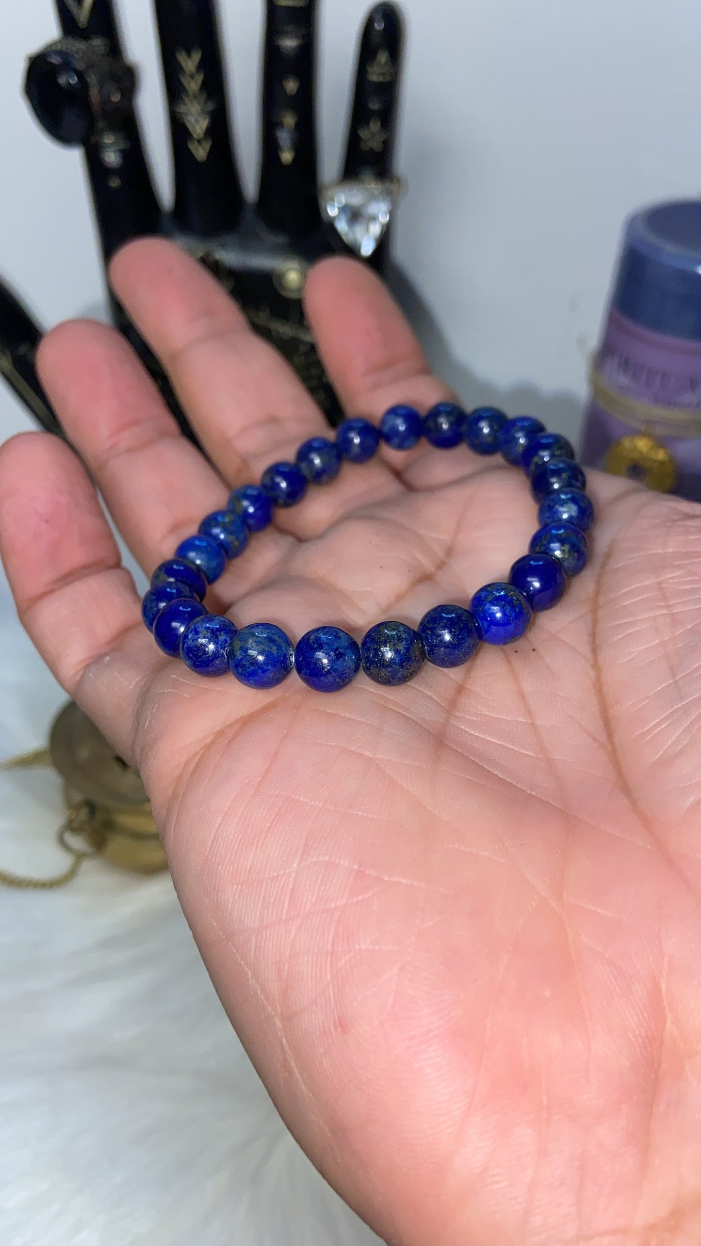 Lapis lazuli crystal (bracelet)