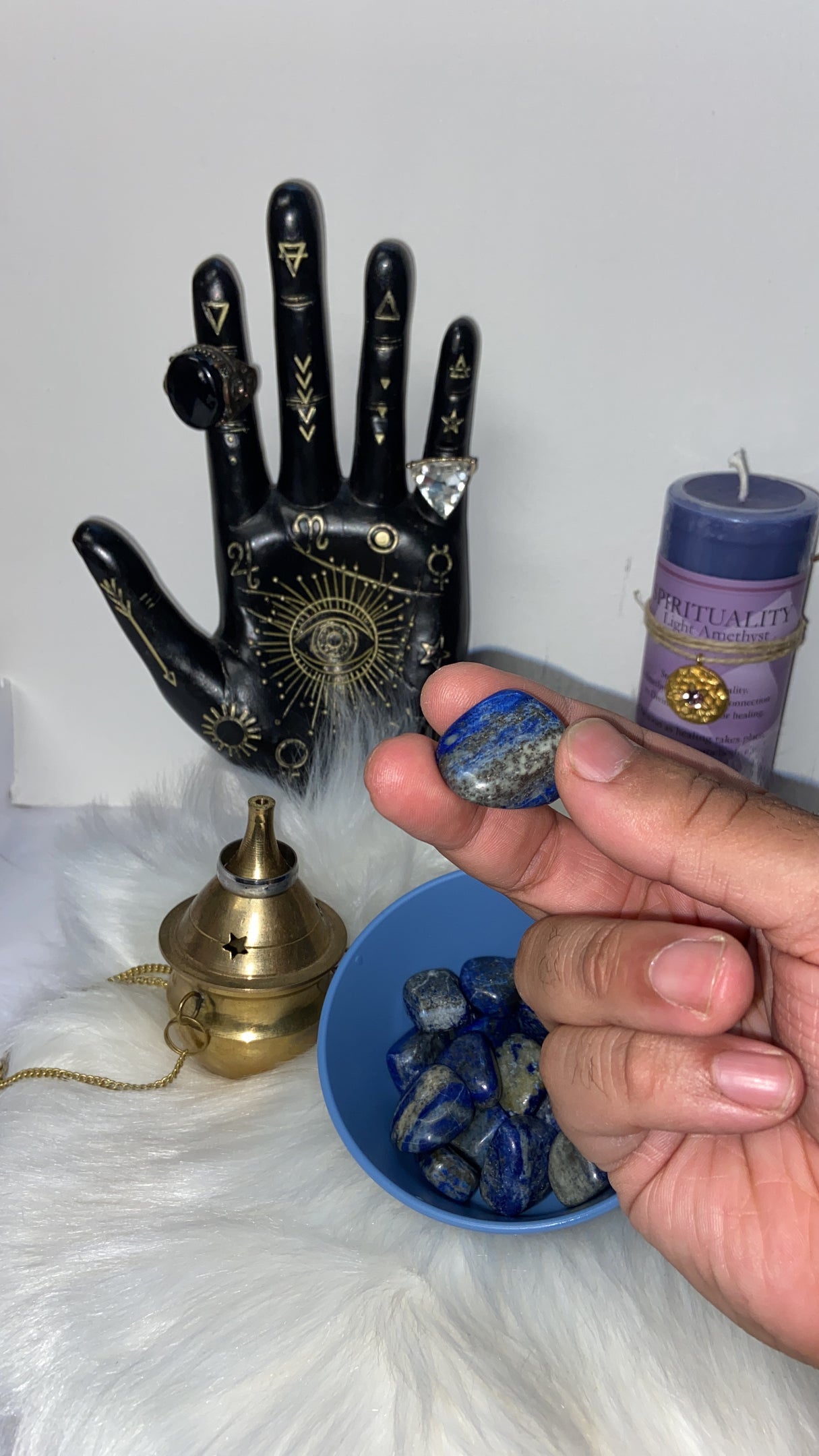 Tumbled stones (precious stones )