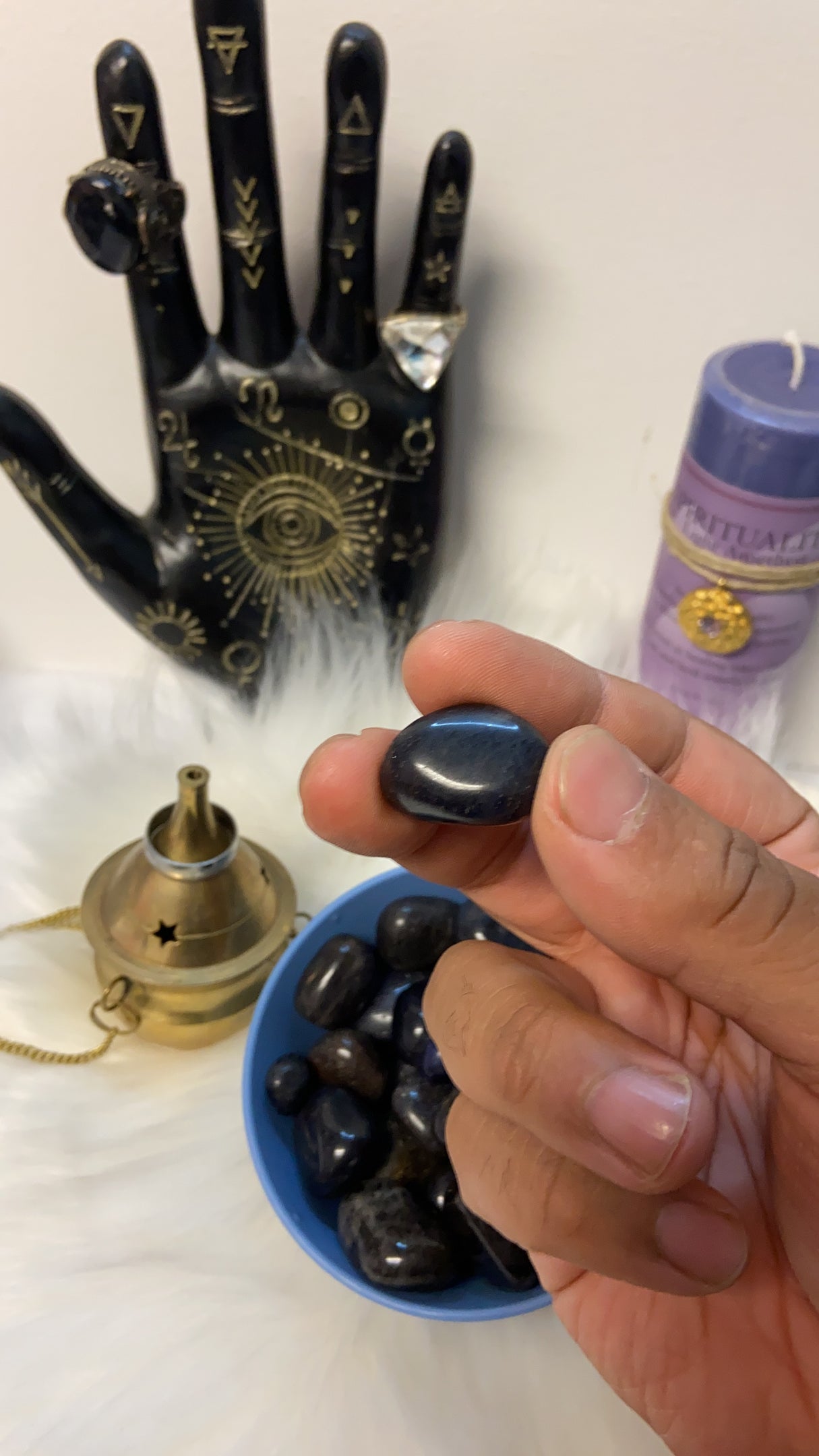 Tumbled stones (precious stones )