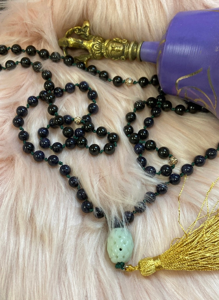 Blue sandstone mandala