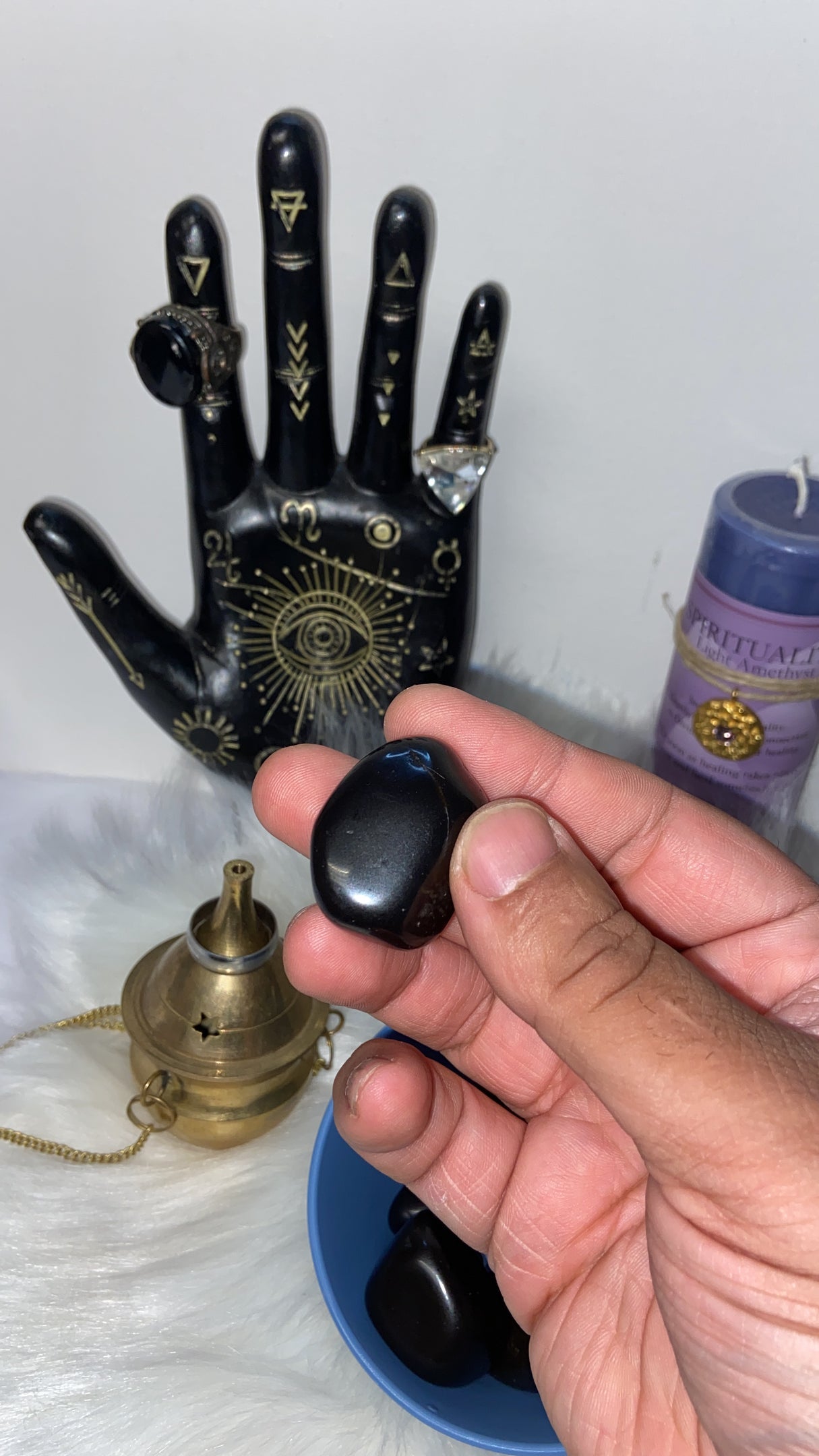 Tumbled stones (precious stones )