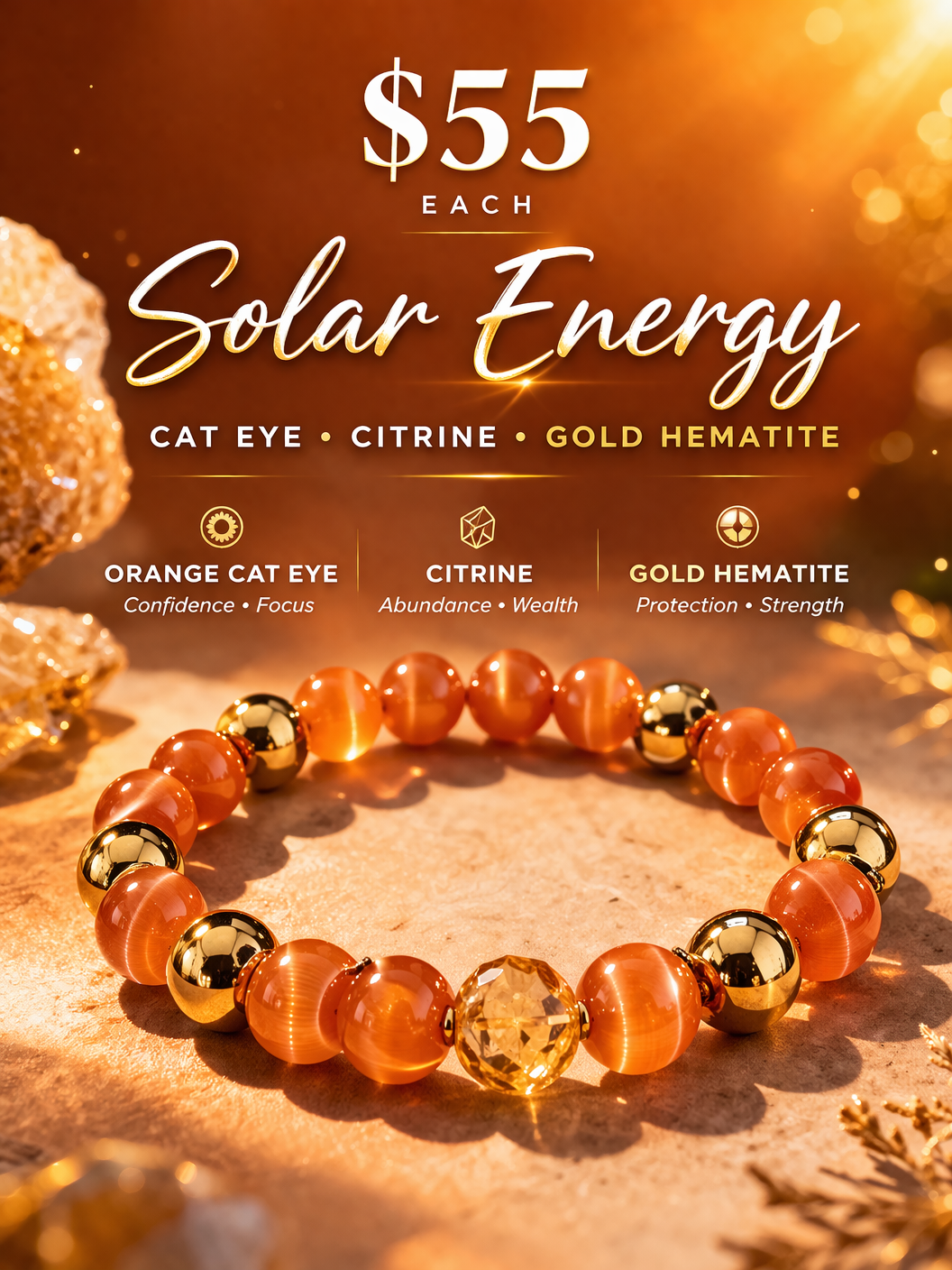 Solar Energy Bracelet ☀️