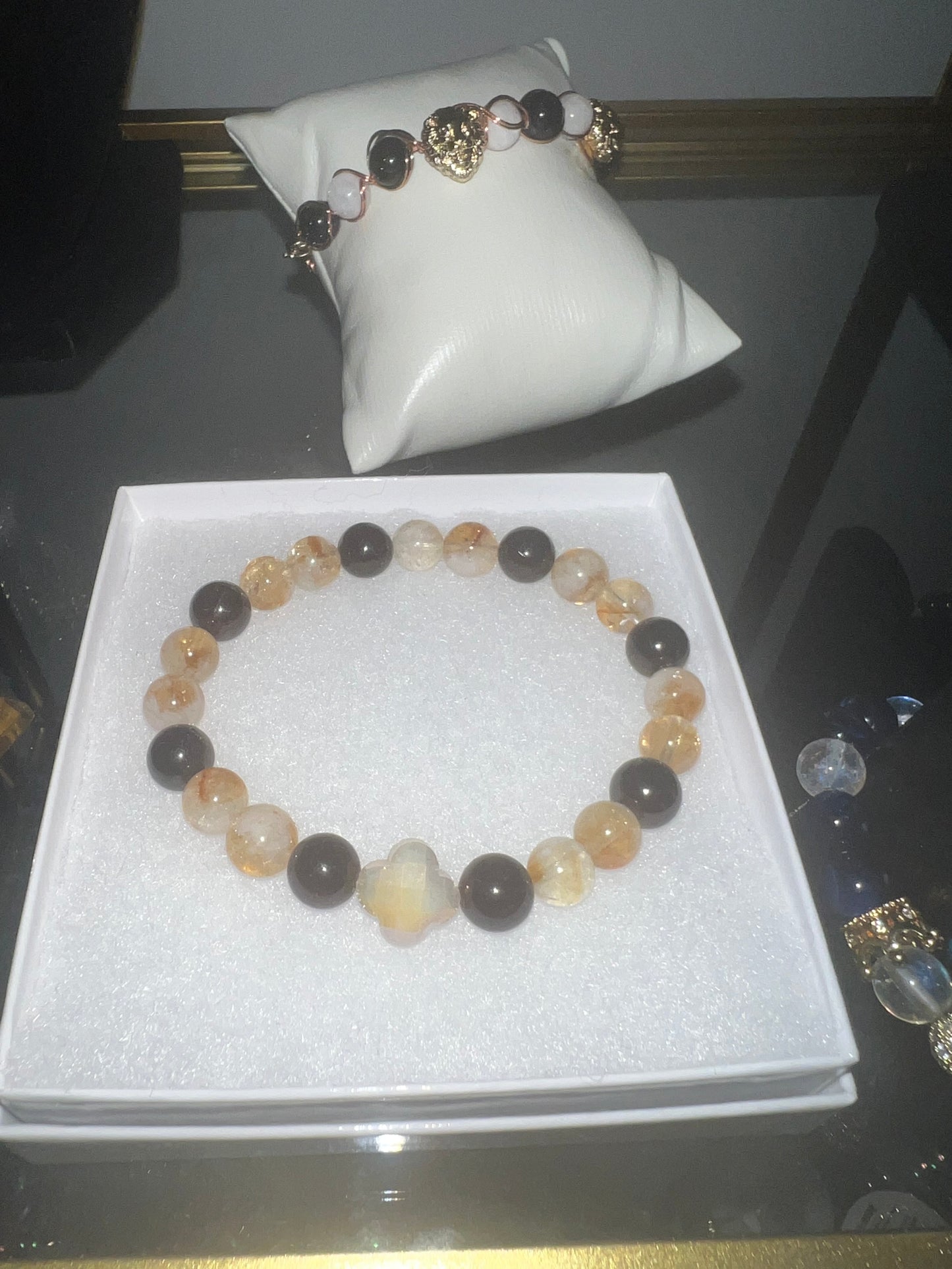 ✨ Jupiter Abundance + Protection Bracelet (Citrine & Garnet) ✨