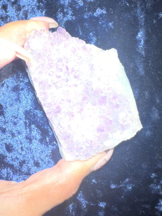 Amethyst Aura Crystal Cluster