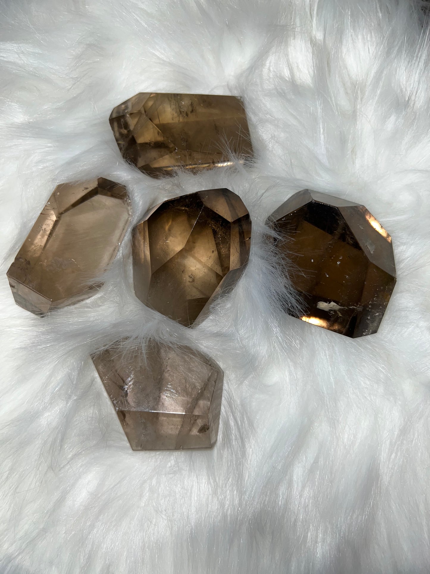 smoky quartz freeform