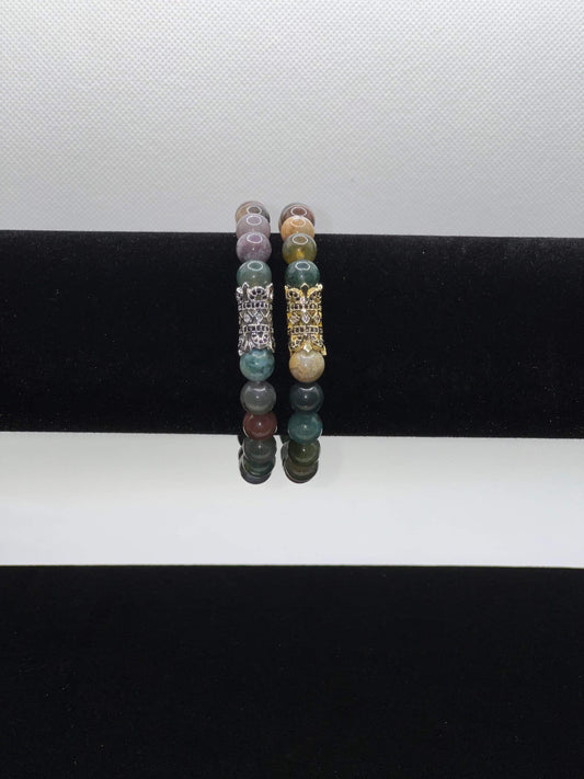 Indian agate (crystal bracelet )