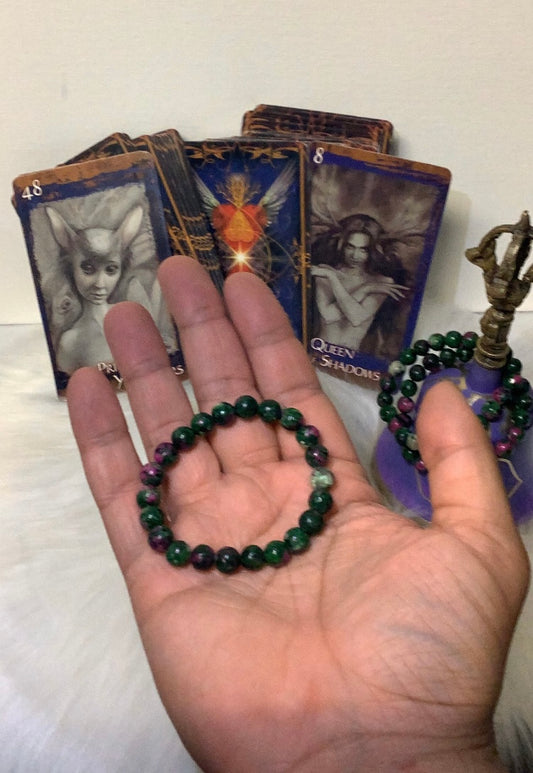 Zoisite (crystal bracelet )