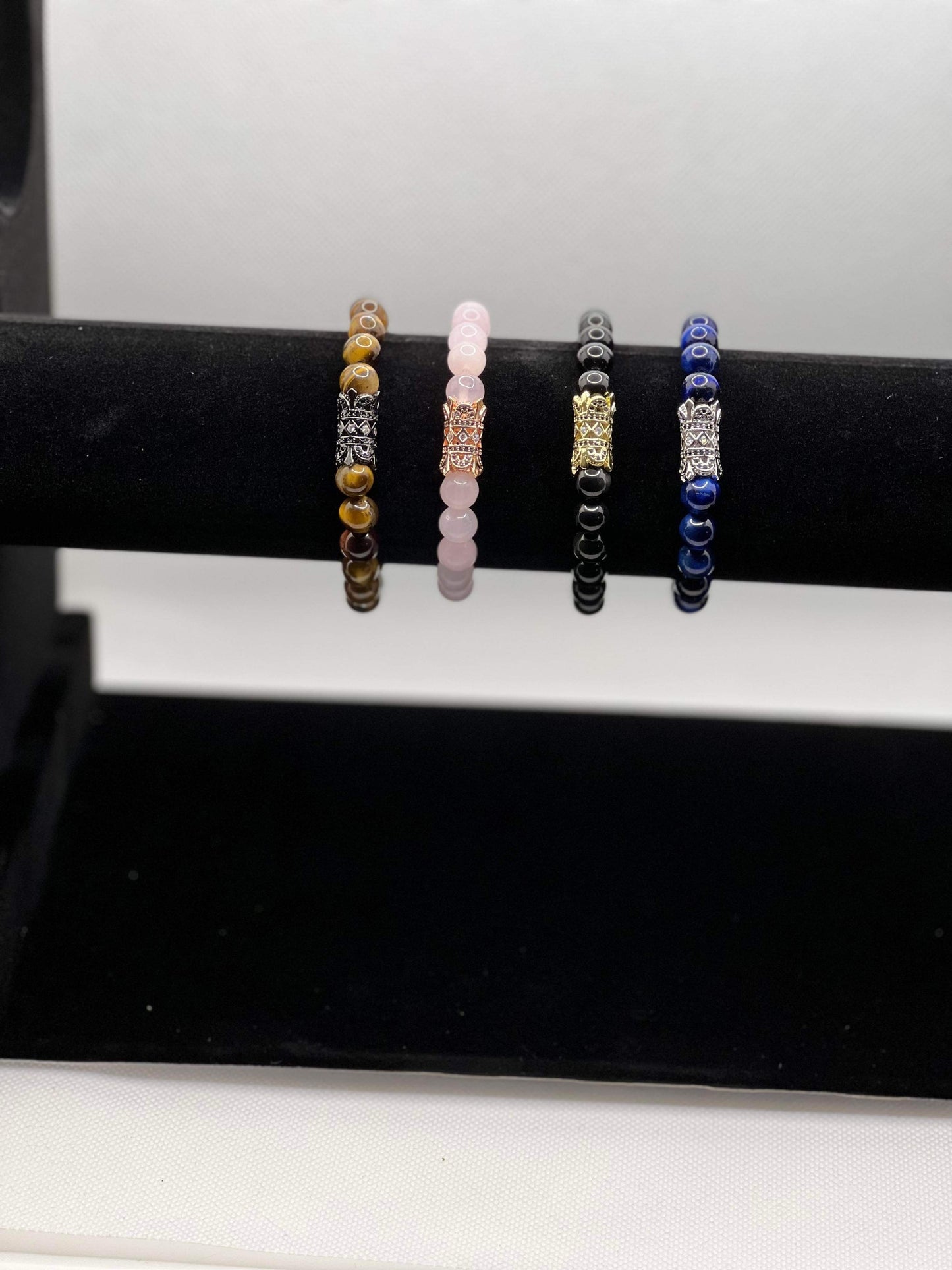 Charmed crystal bracelets