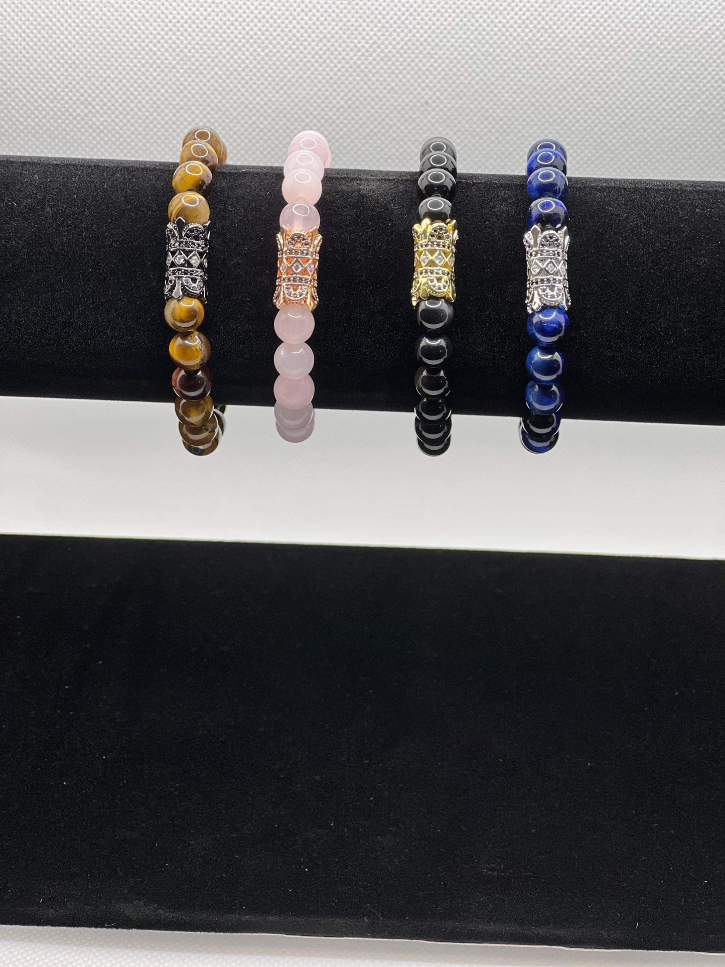 Charmed crystal bracelets